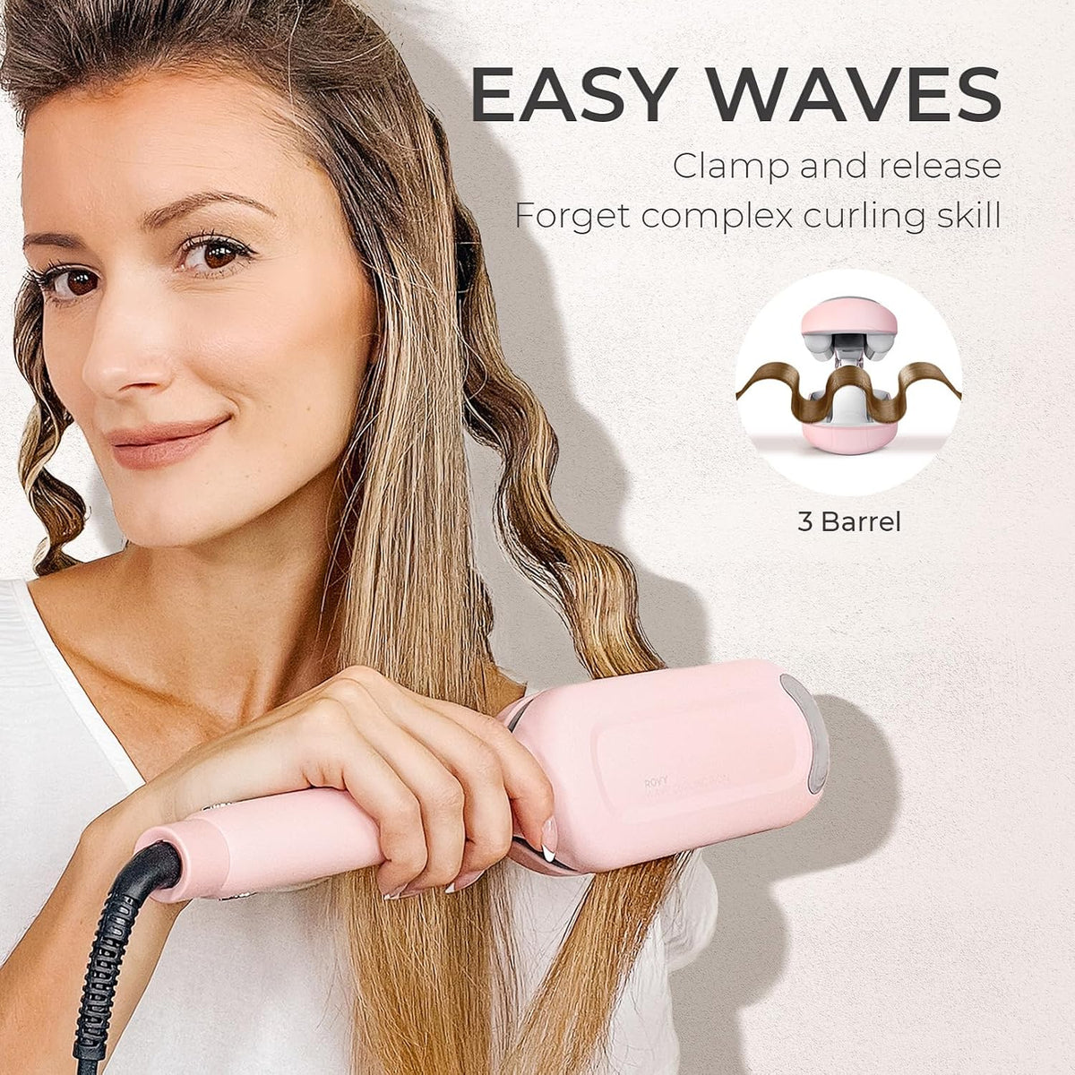 Curling Iron Hair Crimper Waver